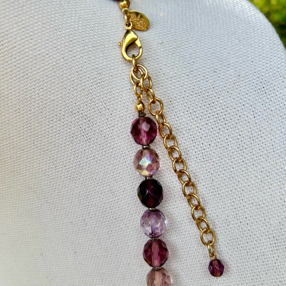 Joan Rivers Faceted Glass Aurora Borealis Beaded 32" Necklace Vintage - Picture 7 of 9